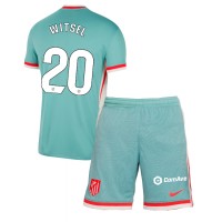 Atletico Madrid Axel Witsel #20 Udebanesæt Børn 2024-25 Kortærmet (+ Korte bukser)